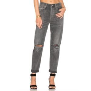 Citizens of Humanity Liya High Rise Classic Fit Crop Jeans
